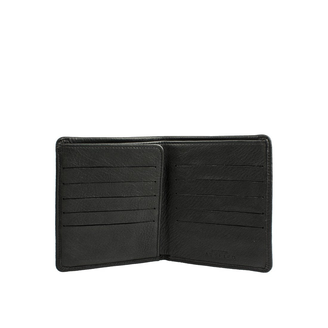 New! Zidana Elko Braided Leather Wallet in Merlot Smoke
