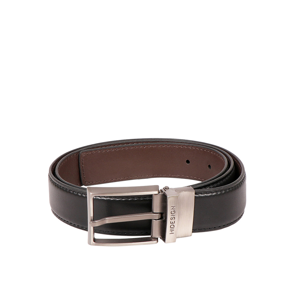 Antonio Reversible Leather Belt (Black/Brown)