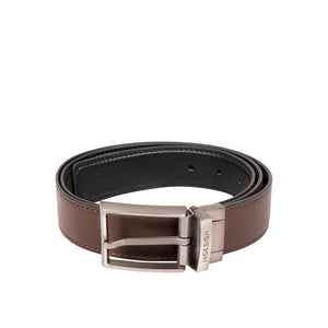 Antonio Reversible Leather Belt (Black/Brown)