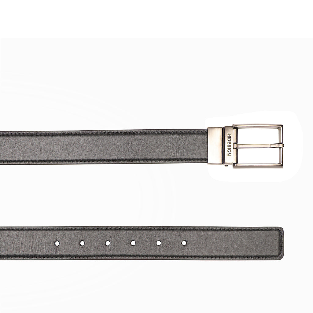 Antonio Reversible Leather Belt (Black/Brown)
