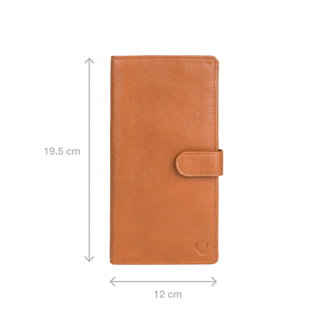 486 Leather Passport Holder Wallet (Tan)