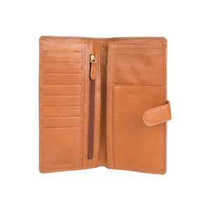 486 Leather Passport Holder Wallet (Tan)