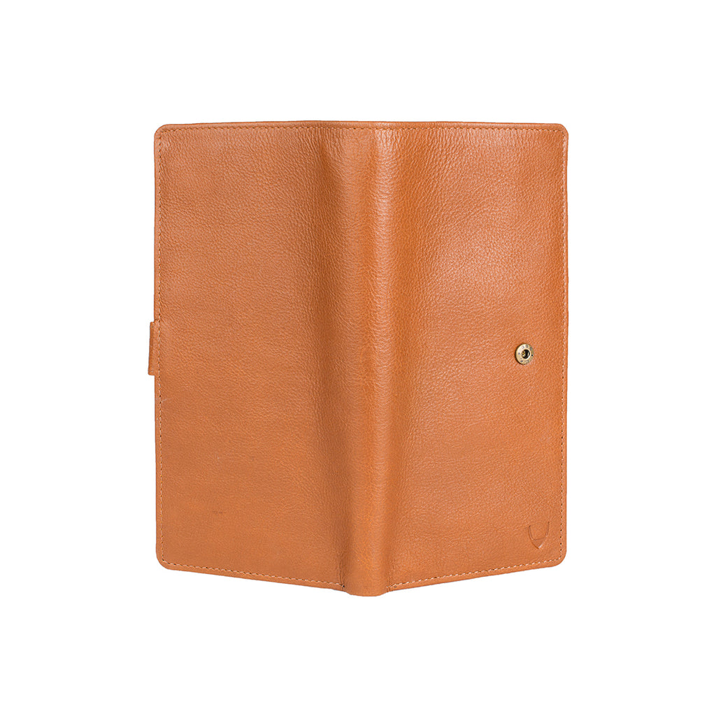 486 Leather Passport Holder Wallet (Tan)