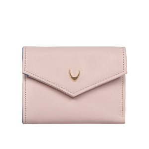 Oona W1 Leather Wallet (Beige)