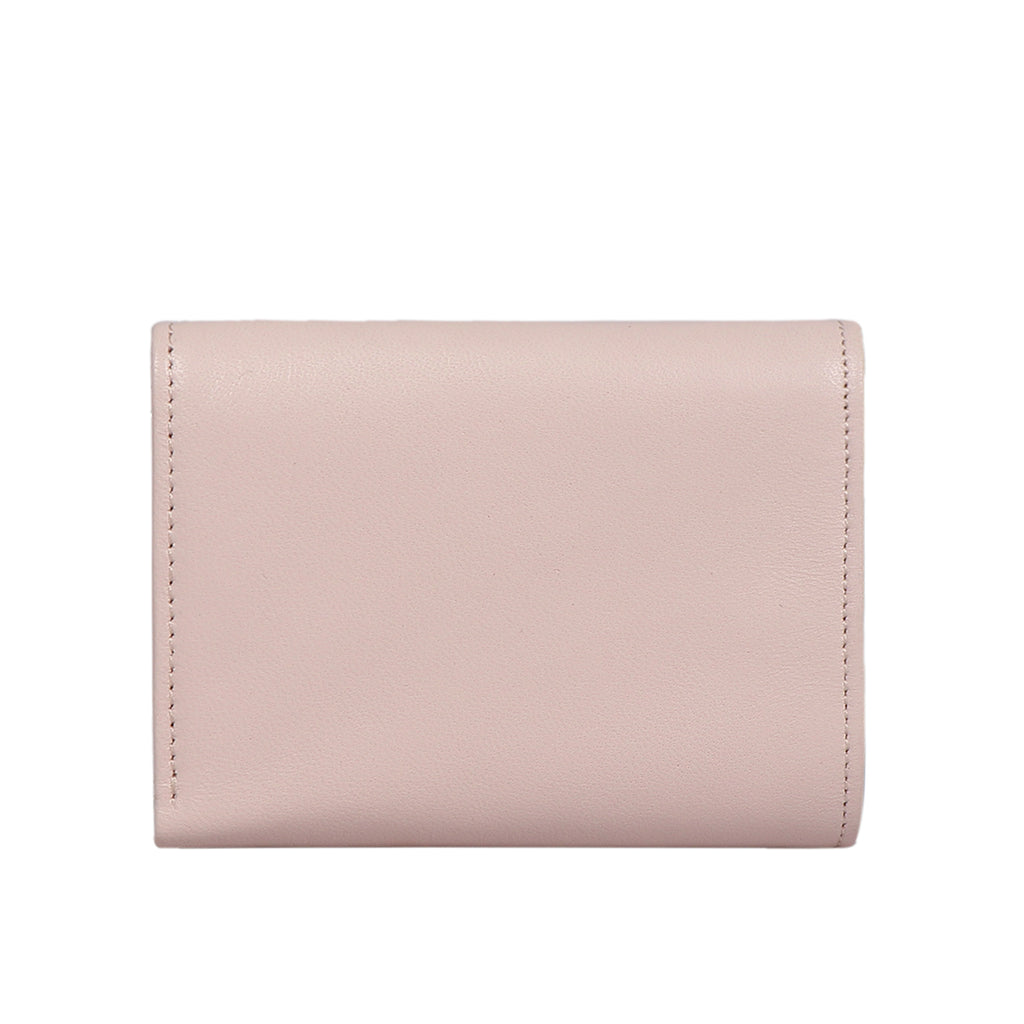 Oona W1 Leather Wallet (Beige)