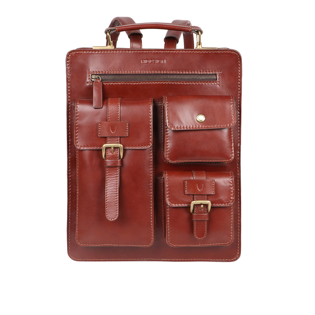 Sustain 01 Leather Backpack (Tan) – hidesignba