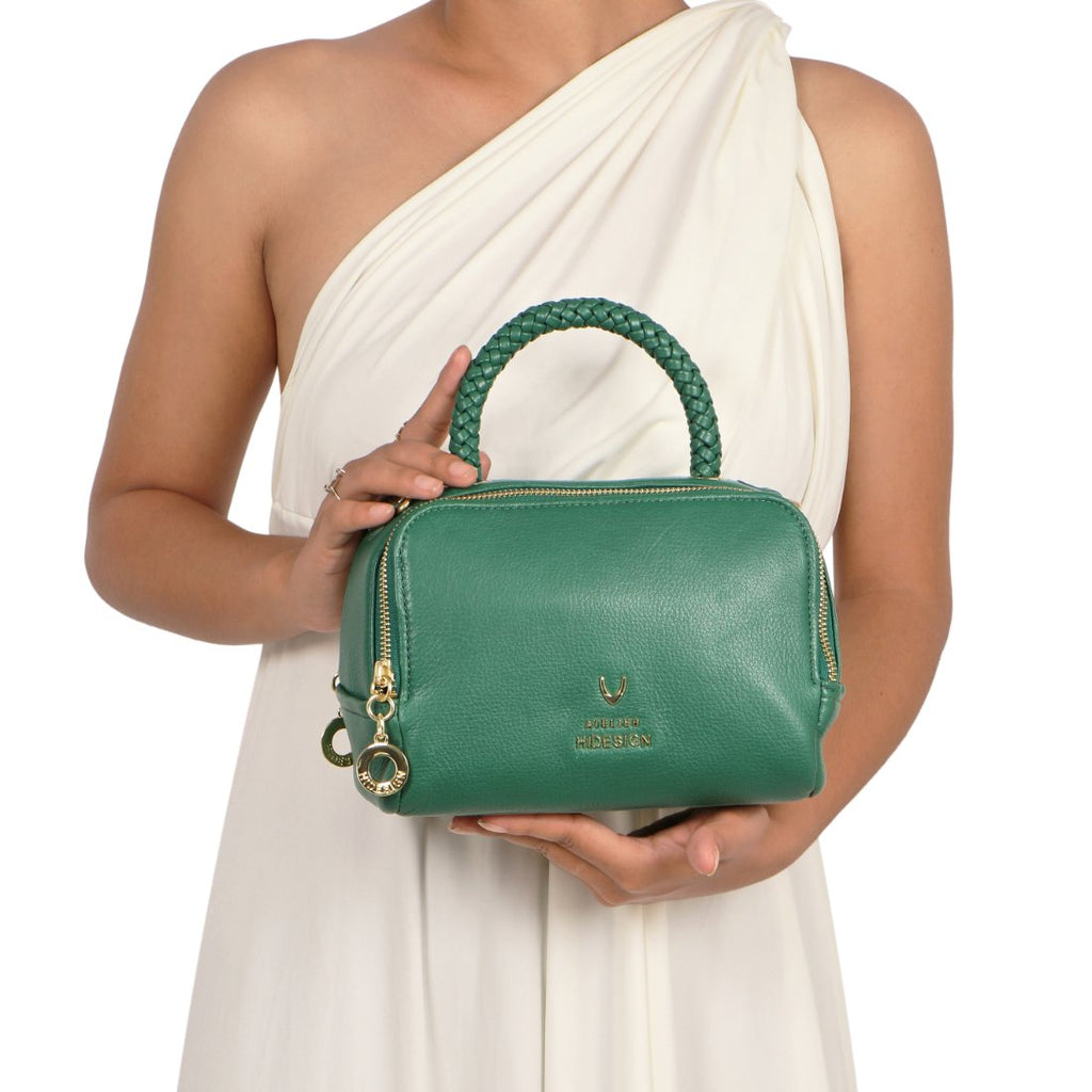 Luxury Deer Leather Callas 04 Bag (Green)