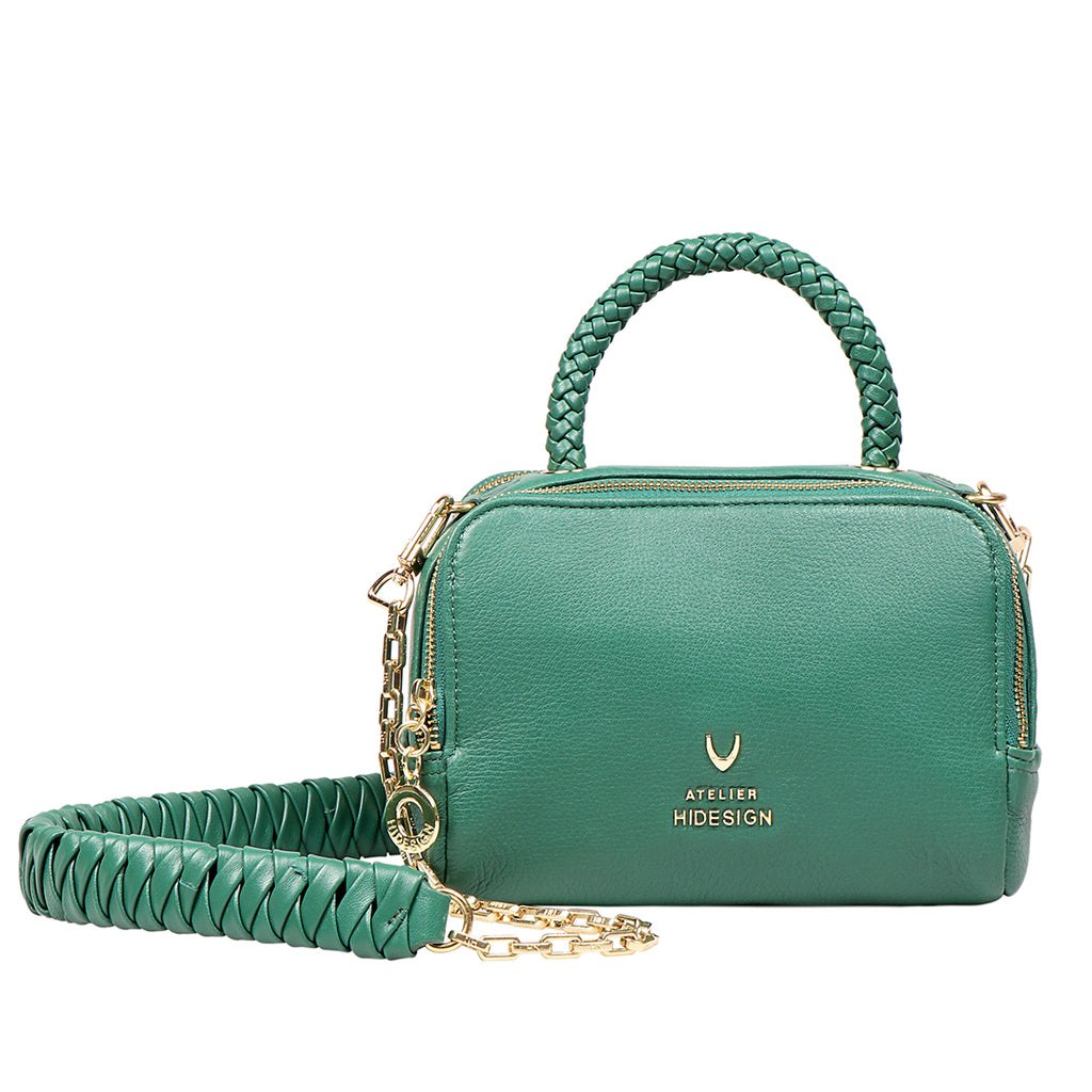 Luxury Deer Leather Callas 04 Bag (Green)