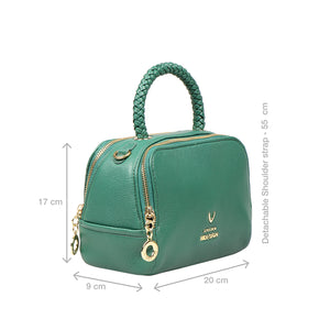 Luxury Deer Leather Callas 04 Bag (Green)