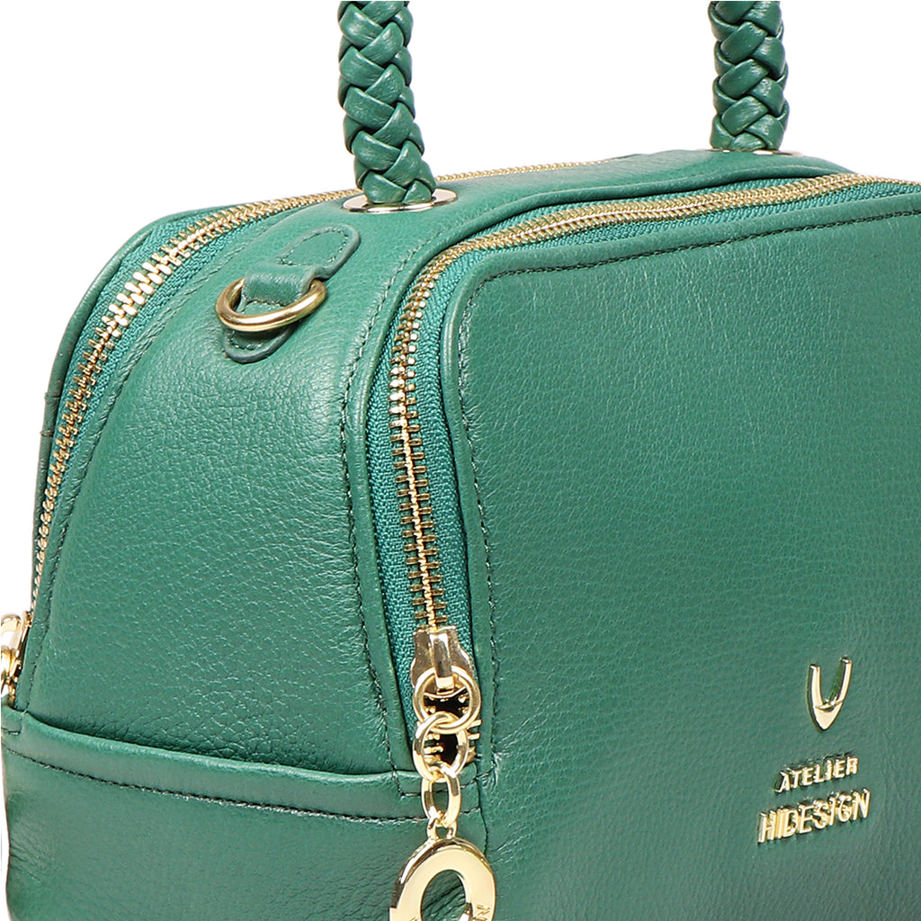 Luxury Deer Leather Callas 04 Bag (Green)