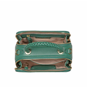 Luxury Deer Leather Callas 04 Bag (Green)