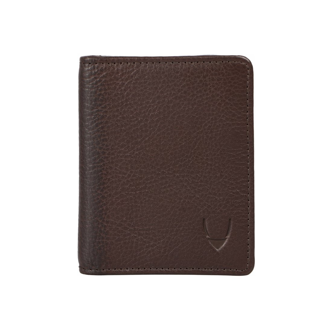men's small brown leather wallet hidesign