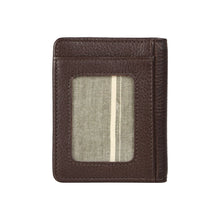 Load image into Gallery viewer, 294-IDCH Leather Card Holder (Brown)
