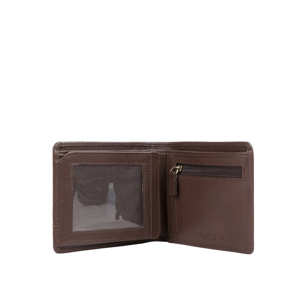 313-490 TF Men's Leather Wallet (Brown)