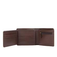 Load image into Gallery viewer, 313-490 TF Men&#39;s Leather Wallet (Brown)
