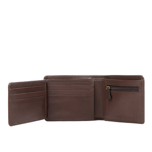 313-490 TF Men's Leather Wallet (Brown)