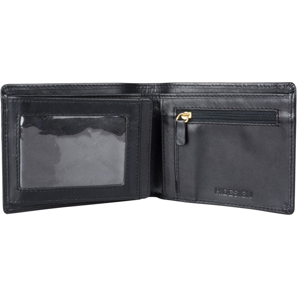 490 Men's Leather Wallet (Black)