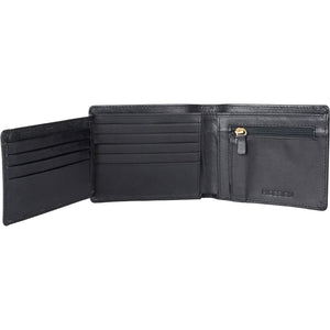 490 Men's Leather Wallet (Black)