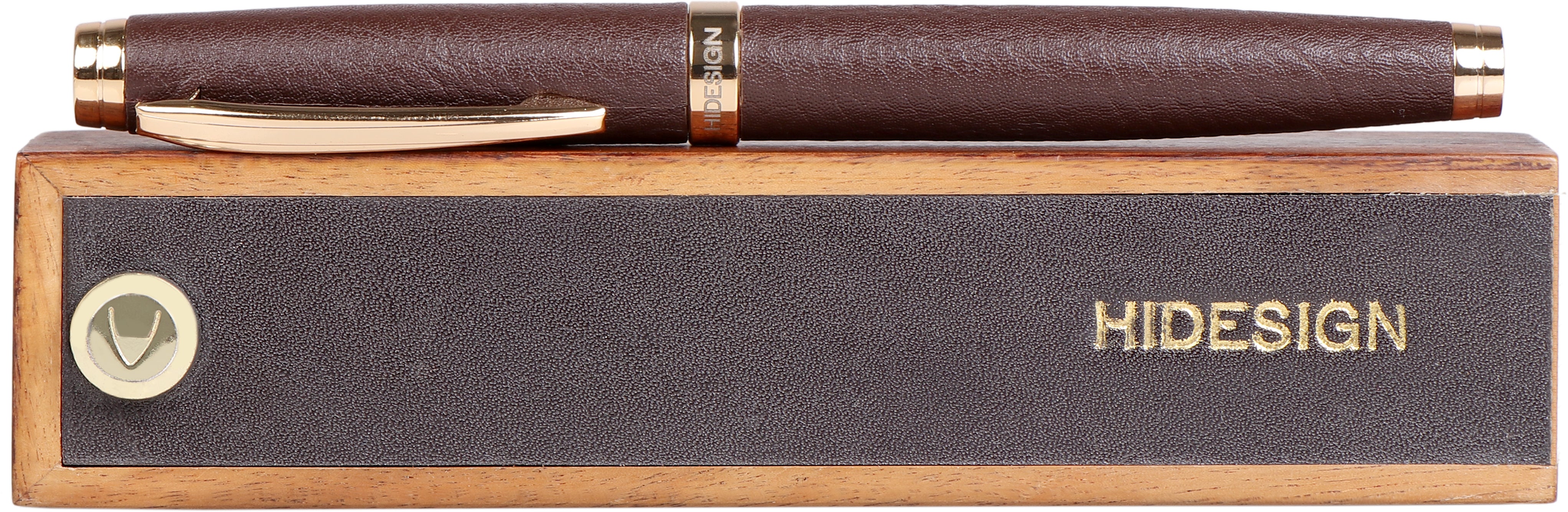 Shakespeare Fountain Leather Pen (Brown) – hidesignba