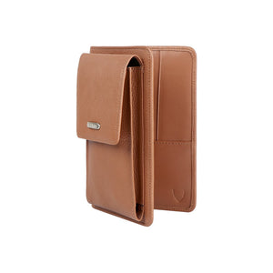 Mondrain Leather Wallet / Phone Case (Tan)