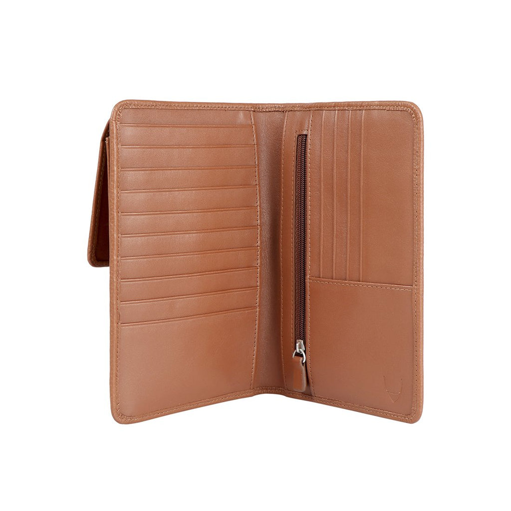 Mondrain Leather Wallet / Phone Case (Tan)