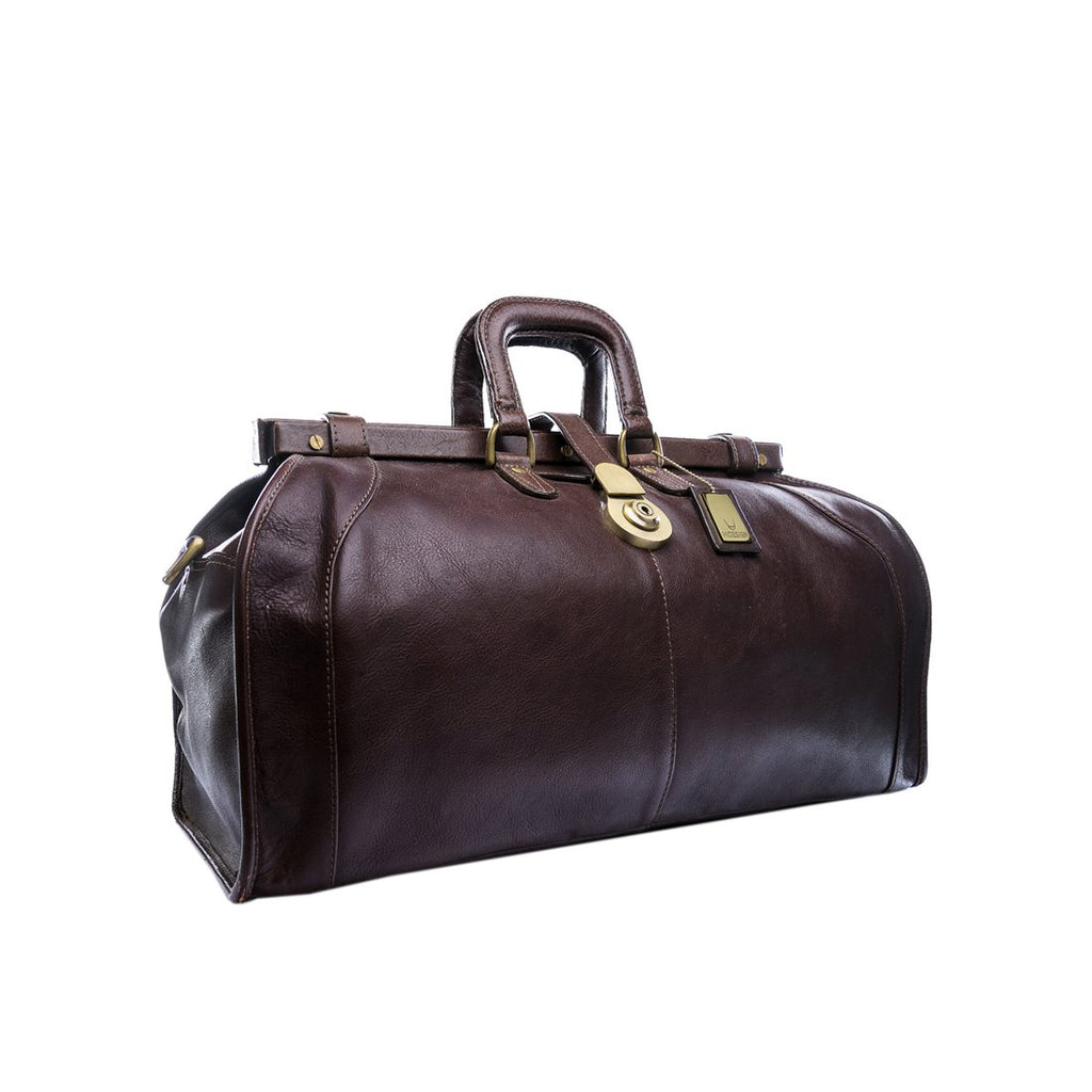 Safari Big Doctor Bag Brown hidesignba