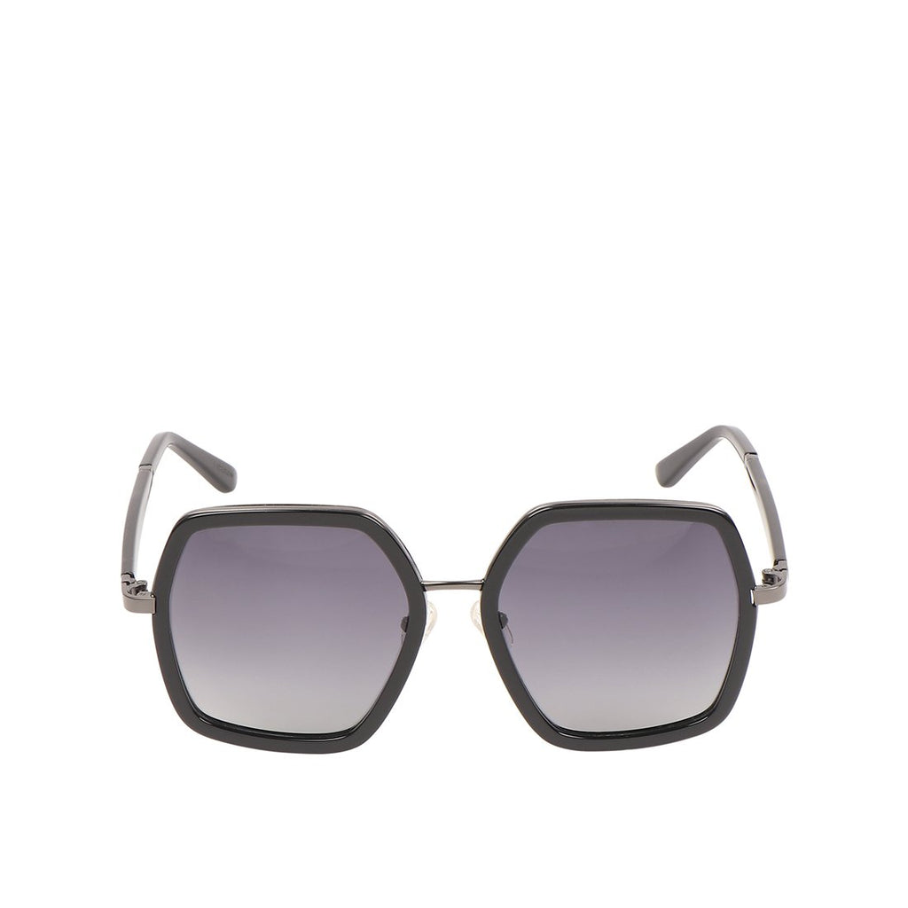Sicily Oversized Sunglasses (Black)